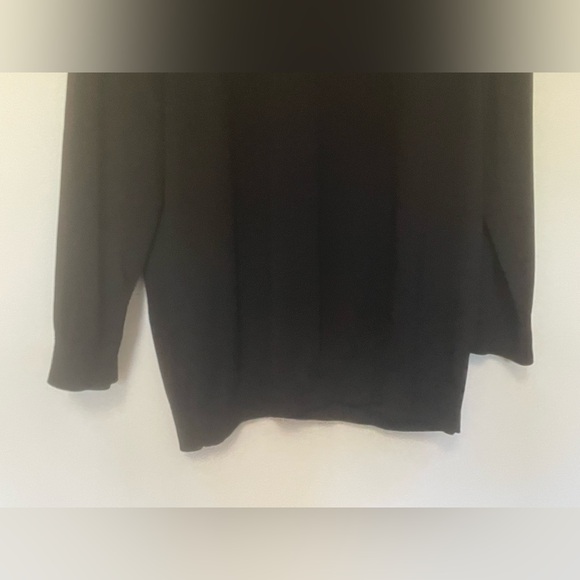 Spense black cardigan with Frills Women’s Petite Size XL Corporate Goth - Picture 7 of 11